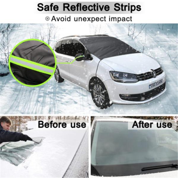 Аксессуары автомобиля крышки лобового стекла снега 55,9 дюймов магнитные