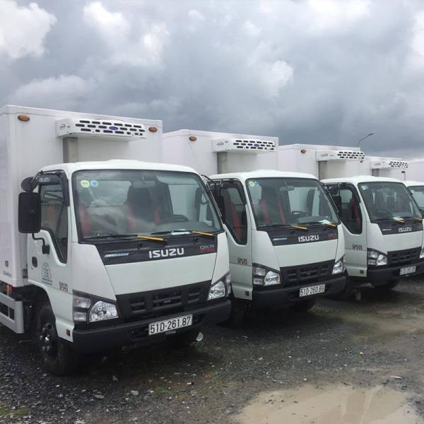 Les unités de réfrigération Carrier Citimax 350/C350 pour l'équipement du système de refroidissement des camions gardent la viande, les légumes, les fruits frais