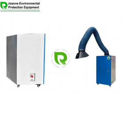 99.9% Filter Portable Smoke Extractor Noxious Fumes Portable Air Purifier For Auto Repair Shop