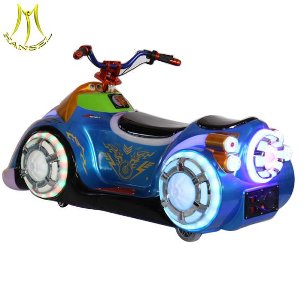Hansel kids battery powered motorbike amusement rides 12v ride on motorbike outdoor