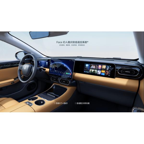 Ling Pao C01 Pure Electric Blue 316KM Battery Life -Made Extended-Range Energy Vehicle