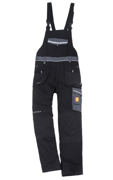 Elasticated Waistband Mens Work Uniforms 320gsm Bib Work Pants