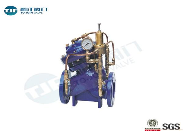 Diaphragm Style Hydraulic Control Valve , Ductile Iron Pressure Relief Valve