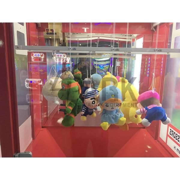 Singapore Crazy Scissors Cut Prize Game Machine , Mini Toy Claw Machine
