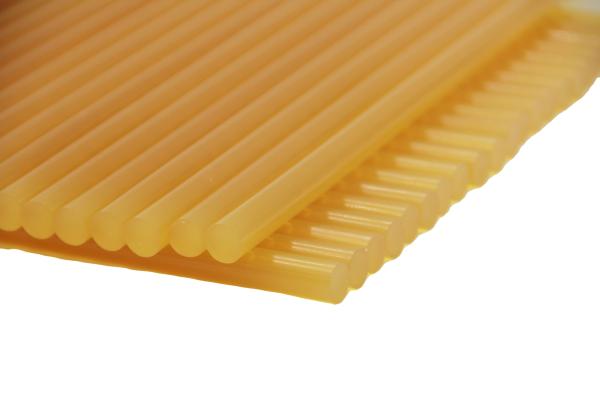 Light Yellow 7mm Width Hot Glue Stick Hot Melt Adhesive