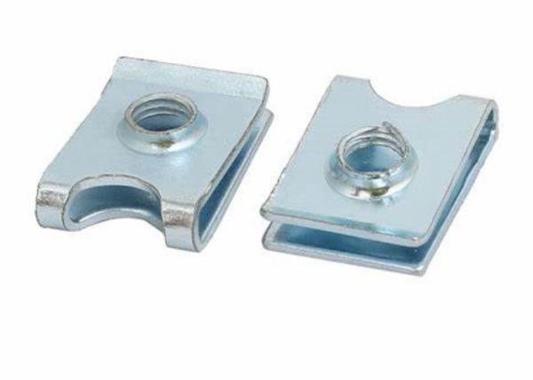 M3 M4 Galvanized Carbon Steel U Spring Clip Nuts For Automotive Industry Application