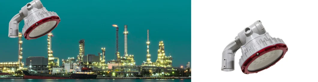 Ex светодиодный взрывозащитный свет Atex сертифицированный 60 Вт Зона 1 Зона 2 СПГ АЗС Нефтяная промышленность Свет океаническая платформа Свет