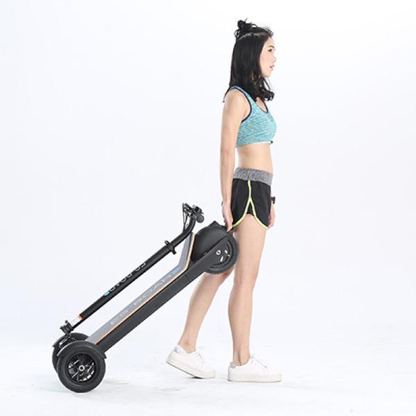 3 Wheels Powerful Electric Scooter 500w Power 120kg Max Loading Mobile Electric Scooter