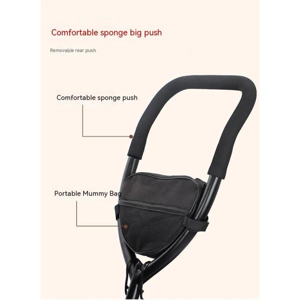 2-6 лет Дети трехколесный велосипед Двухместный трехколесный велосипед с легкой музыкой