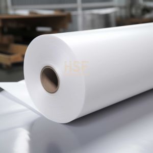 Opaque White 120μm High Density Polyethylene Film with Water and Moisture Resistance for Industrial Packaging