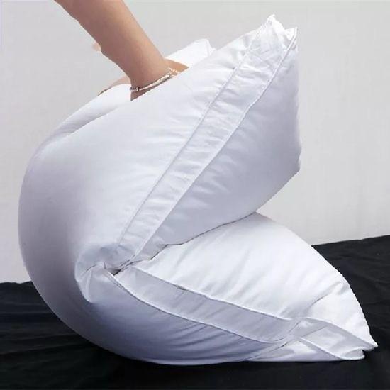 Super Soft 800g 7D Hollow Fiber Microfiber Bed Pillows Customizable
