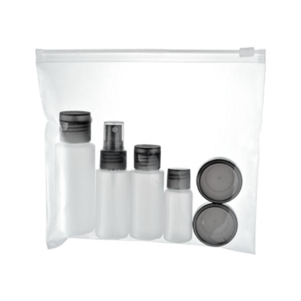 PE Bottle PP Toothbrush Holder Travel Size Kit for Eco-friendly Refillable Packaging