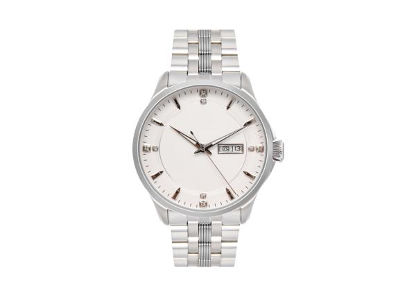 Solid Band Stainless Steel Automatic Timepieces 50M Water Resistant