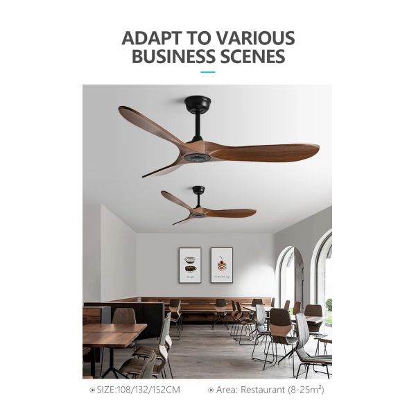 Luxury Ceiling Fan Light Remote LED Electric Fan Light with glass lampshade metal Stealth Fan Light (WH-VLL-28)