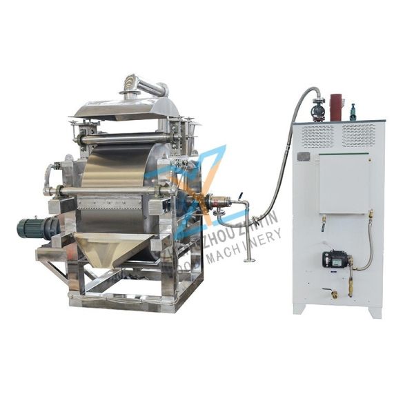 304 Stainless Steel Drum Scraper Drying Machine Food Drum Scraper Drying Machinery Yeast Paste Material Dryer Chemical Fertilizer Scraper Dryer