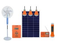Sistema del panel solar de la casa 60HZ, sistema residencial del panel solar de 12.8V LiFePO4