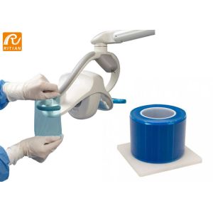 Зубоврачебный медицинский барьер PE заграждающего слоя связывает зубоврачебные прилипатель/не край тесьмой Adhseive