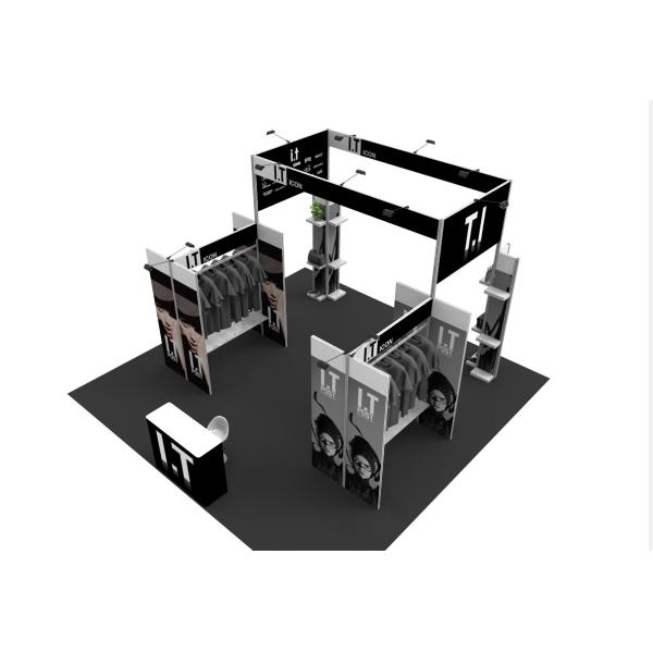 Easy set up aluminum frame exhibition booth