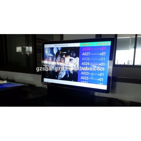 Bank/Hospital/Clinic Service Counter 15.6 inch Wall Mount Wireless Queue Management Token Numbering Display Q System