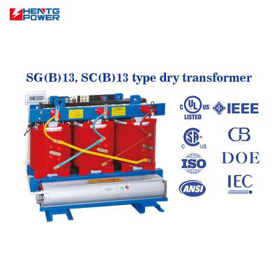 SCB11 Series 250kVA Dry Type Isolation Transformer 3Phase With Circular Coil Structure