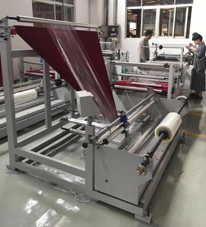 Side Sealing Heat Cutting Plastic Poly Bag Making Machine RQL For PE PP BOPP