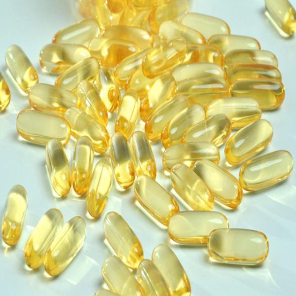 GMP certified Private label fish oil omega 3 rich EPA and DHA Softgel Capsule for food supplement