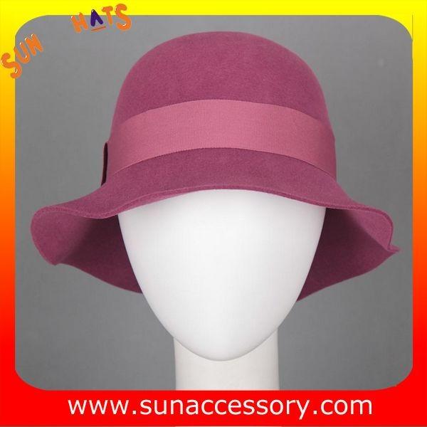 6090434 Sun Accessory customized  winner  fashion  wool felt  clothe hats, women hats and caps wholesaling