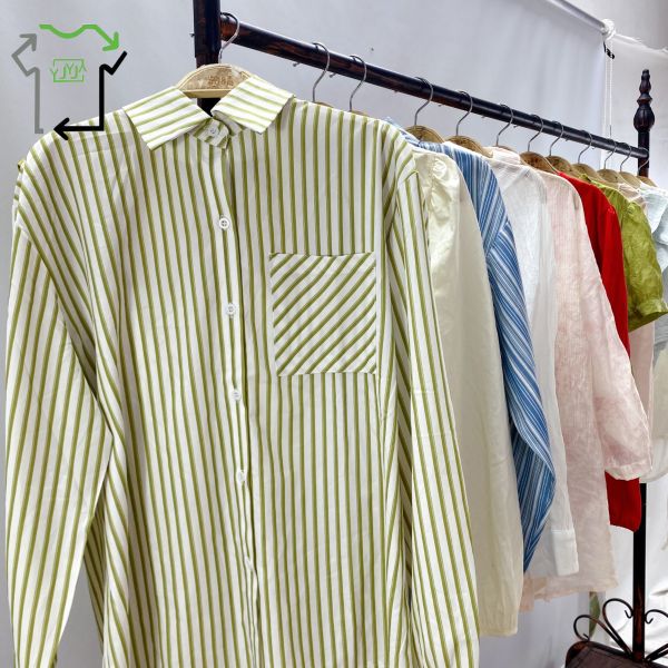 Vintage Women's Used Summer Clothing Mixed Style Summer Shirts Comfortable Bulk Bales