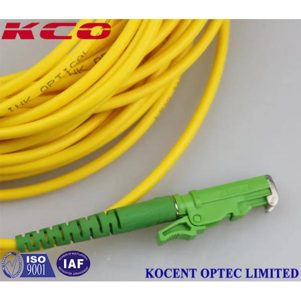 SM 9/125 E2K Fiber Optic Patch Cord , E2K Optical Fiber Jumper 10m 20m 50m 100m