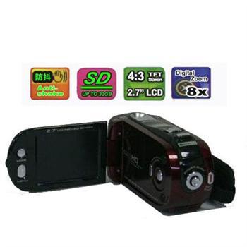 1280*720p 30fps 8x Digital Zoom 32GB SD Card HD Mini DV Camera Camcorders With Audio