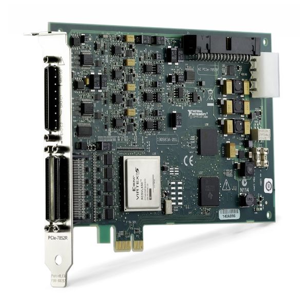 National Instruments PCIe-7842 Multifunction Reconfigurable I/O Device with 16-bit Resolution 200 kS/s Sampling Rate and 96 Digital I/O Lines