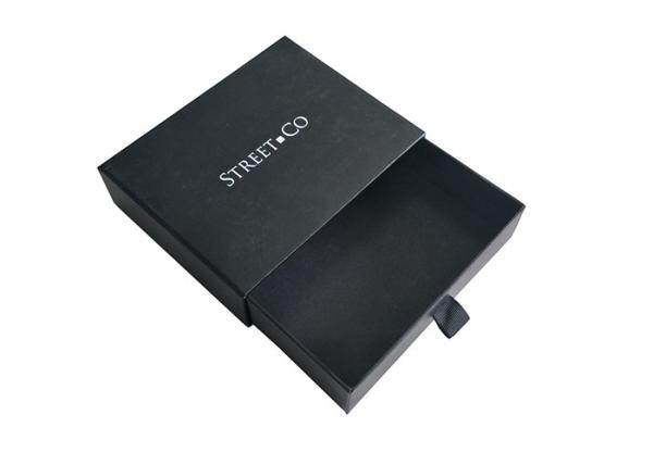 Clothes Shirt Packaging Custom Slide Boxes Spot UV Material Surface Personalised