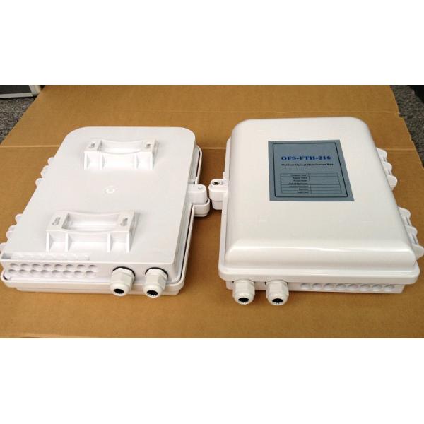 IP66 Waterproof Fiber Termination Box 16 Port Wall Mounted Easy Installation