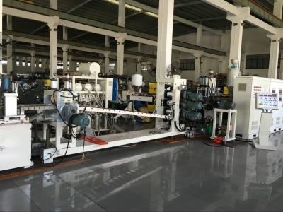Máquina da extrusão da folha do acetato de celulose, espessura da máquina 1mm-6mm da extrusão da placa do quadro de espetáculo de CA