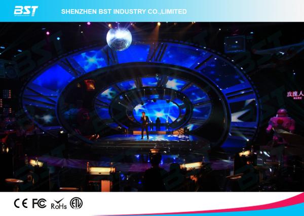 500*1000Mm full color led screen rental or fixed installation die casting aluminum