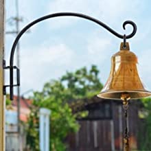 Серебряное оборудование включает 12 дюймовые вращающиеся вешалки для растений на открытом воздухе 2 упаковки черного железа