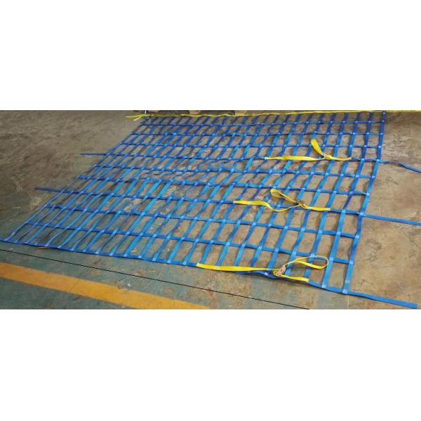 Customized Cargo Lifting Net   Large Mesh Holes Long Working Life Abrasion Resistance