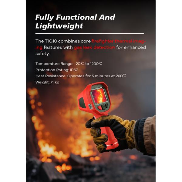 LSJ-TlG10 Thermal Lmaging Camera Multi-GasInfrared Leak Detector for Fire Fighting