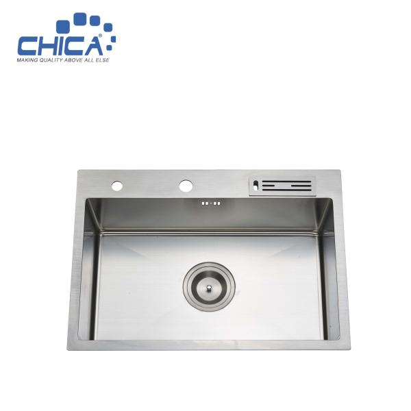 Handmade House Single Bowl Kitchen Sinks Stainless Steel Kitchen Sinks For Farmhouse