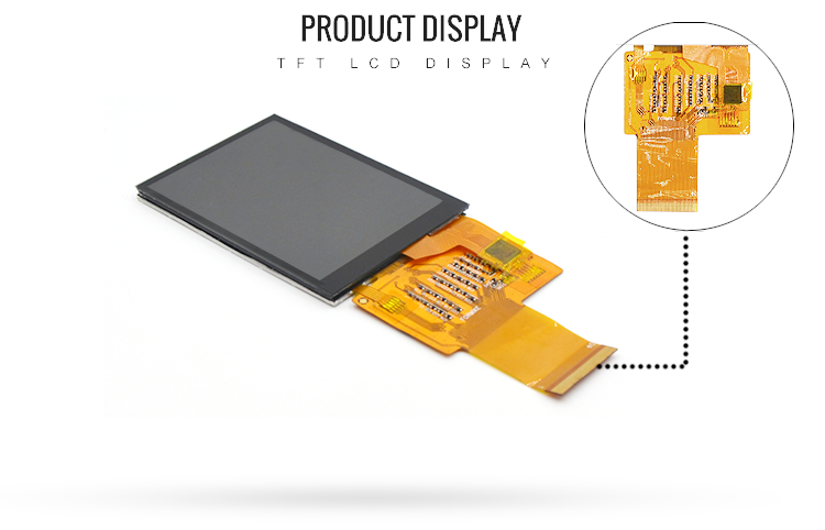 Small IPS 240x320 LCD Module Transparent TFT 2.8 Touch Screen 40Pin