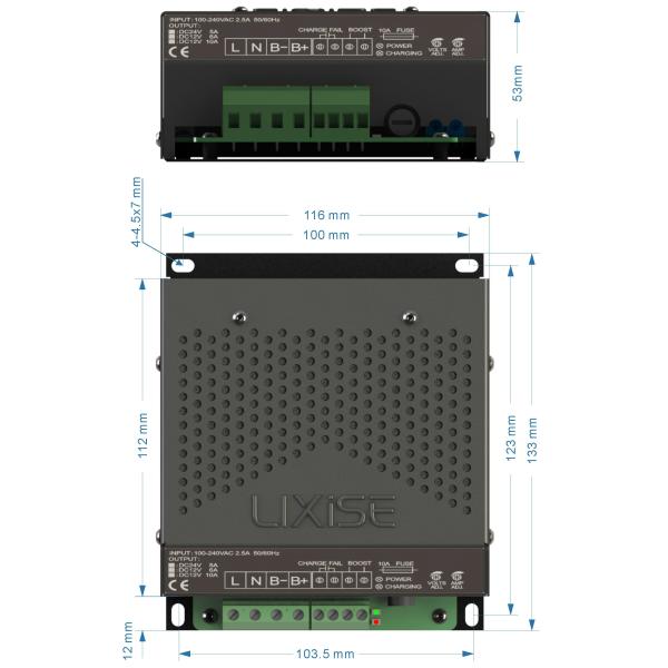 Accessoires de générateur de chargeur de batterie de LBC pour le générateur de diesel de Volvo