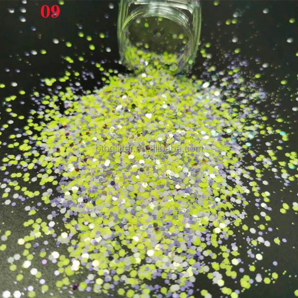 1 Color Print Method Manufacture Spring Nails Glitters Nail Ready for Shipping to Indoor Christmas Decoration