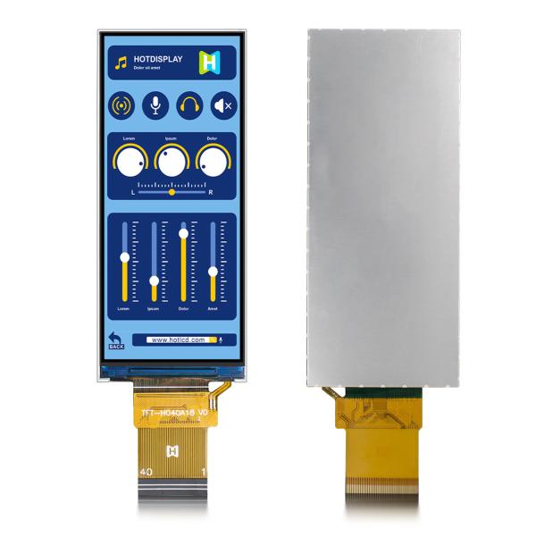 4 inch high-definition bar TFT 400x960IPS pixel color LCD display RGB