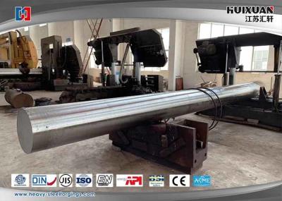 Machined Black Surface Hot Forged Round Bar Alloy Steel / Carbon Steel / SS