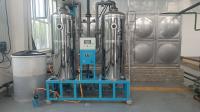 Fibra de vidro / aço inoxidável caldeira sistema de amaciador de água para a produção contínua de água mole
