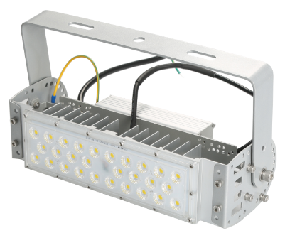 Outdoor Flood Light Fixtures Waterproof 40w For Garage Lighting , Durable External LED Flood Lights