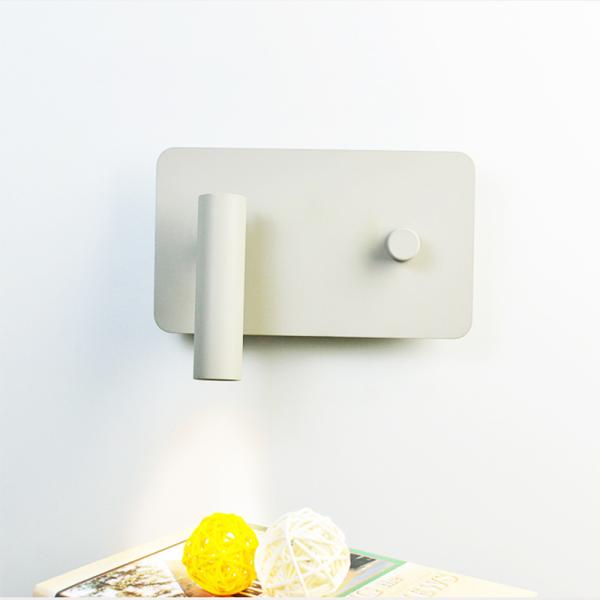 LED Wall Lamp With Dimming Switch 3W Bedside wall lamp Bedroom Reading Wall Sconce Light For book room Hotel Apartment
