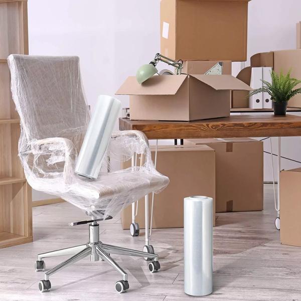 Pallet Wrap Packaging Plastic LLDPE Stretch Film 8 To 16 Micron 3M