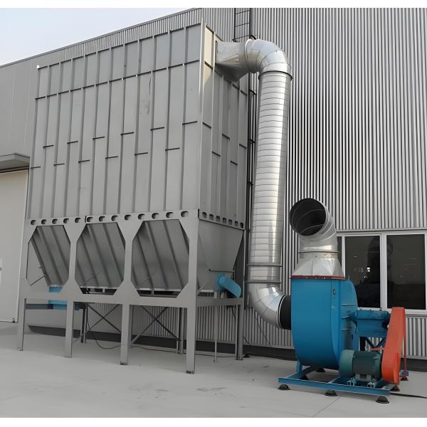 Equipo de filtración de polvo industrial al 99% para aserrín de carpintería,