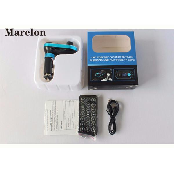 FM Radio Function Bluetooth Car Charger Support Hands Free Calling And SD Card